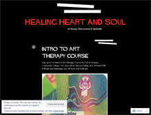 Tablet Screenshot of healingheartandsoul.wordpress.com