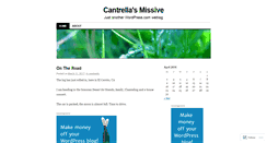 Desktop Screenshot of cantrella.wordpress.com