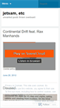 Mobile Screenshot of jetsametc.wordpress.com