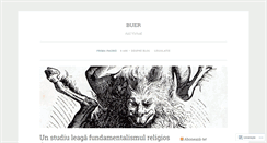 Desktop Screenshot of buer.wordpress.com