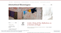 Desktop Screenshot of internationalsheanniegans.wordpress.com