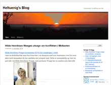 Tablet Screenshot of heltuenig.wordpress.com