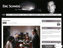 Tablet Screenshot of ericschweigfan.wordpress.com