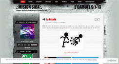 Desktop Screenshot of misionsiba.wordpress.com