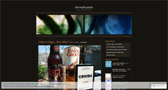 Desktop Screenshot of oldworldpalate.wordpress.com