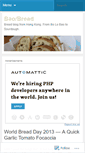 Mobile Screenshot of baobread.wordpress.com