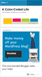 Mobile Screenshot of colorcodedlife.wordpress.com