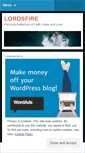 Mobile Screenshot of lordsfire.wordpress.com
