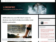 Tablet Screenshot of lordsfire.wordpress.com