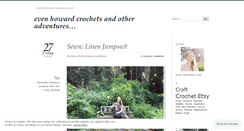 Desktop Screenshot of evenhoward.wordpress.com