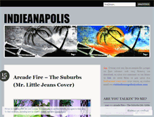 Tablet Screenshot of indieanapolis.wordpress.com