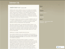 Tablet Screenshot of debenturesvale.wordpress.com