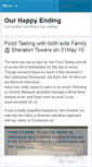 Mobile Screenshot of ourhappyendin.wordpress.com