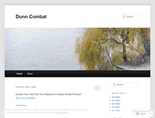 Tablet Screenshot of dunncombat.wordpress.com