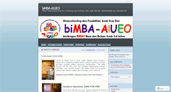 Desktop Screenshot of bimbaaiueo.wordpress.com
