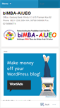 Mobile Screenshot of bimbaaiueo.wordpress.com