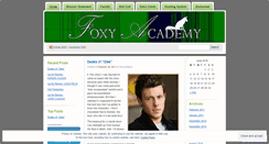 Desktop Screenshot of foxyacademy.wordpress.com