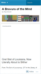 Mobile Screenshot of abravuraofthemind.wordpress.com