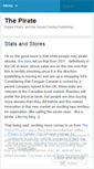 Mobile Screenshot of humberpubpirate.wordpress.com