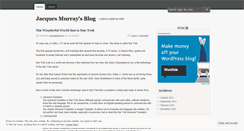 Desktop Screenshot of jacquesmurray.wordpress.com