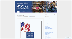 Desktop Screenshot of connellylibrary.wordpress.com