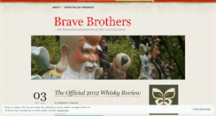 Desktop Screenshot of bravebrothers.wordpress.com