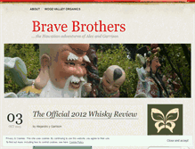 Tablet Screenshot of bravebrothers.wordpress.com