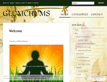 Tablet Screenshot of glumchums.wordpress.com