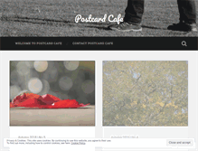 Tablet Screenshot of postcardcafe.wordpress.com
