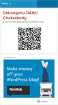Mobile Screenshot of debangshu.wordpress.com