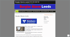 Desktop Screenshot of burglaralarmleeds.wordpress.com