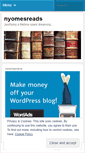 Mobile Screenshot of nyomesreads.wordpress.com