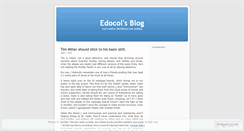 Desktop Screenshot of edocol.wordpress.com