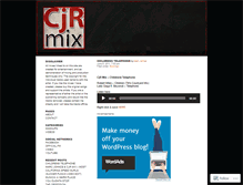 Tablet Screenshot of cjrmix.wordpress.com