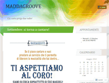 Tablet Screenshot of corogiovani.wordpress.com