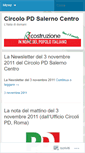 Mobile Screenshot of circolopdsalernocentro.wordpress.com