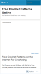 Mobile Screenshot of crochetpattern.wordpress.com