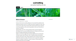 Desktop Screenshot of coirnetting.wordpress.com