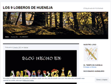 Tablet Screenshot of los9loberosdehueneja.wordpress.com