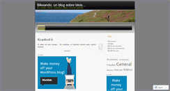 Desktop Screenshot of bikeando.wordpress.com