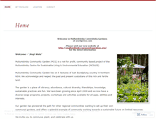 Tablet Screenshot of mullumcommunitygarden.wordpress.com