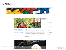 Tablet Screenshot of idintern.wordpress.com