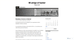 Desktop Screenshot of amigohacker.wordpress.com