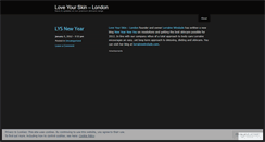 Desktop Screenshot of lyslondon.wordpress.com
