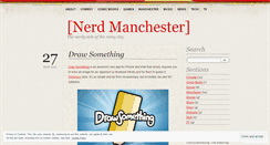 Desktop Screenshot of nerdmanchester.wordpress.com