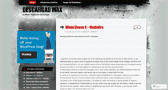 Desktop Screenshot of descargasmax.wordpress.com