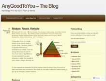 Tablet Screenshot of anygoodtoyou.wordpress.com