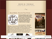 Tablet Screenshot of heidiwriter.wordpress.com