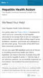 Mobile Screenshot of hephealthaction.wordpress.com