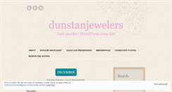 Desktop Screenshot of dunstanjewelers.wordpress.com
